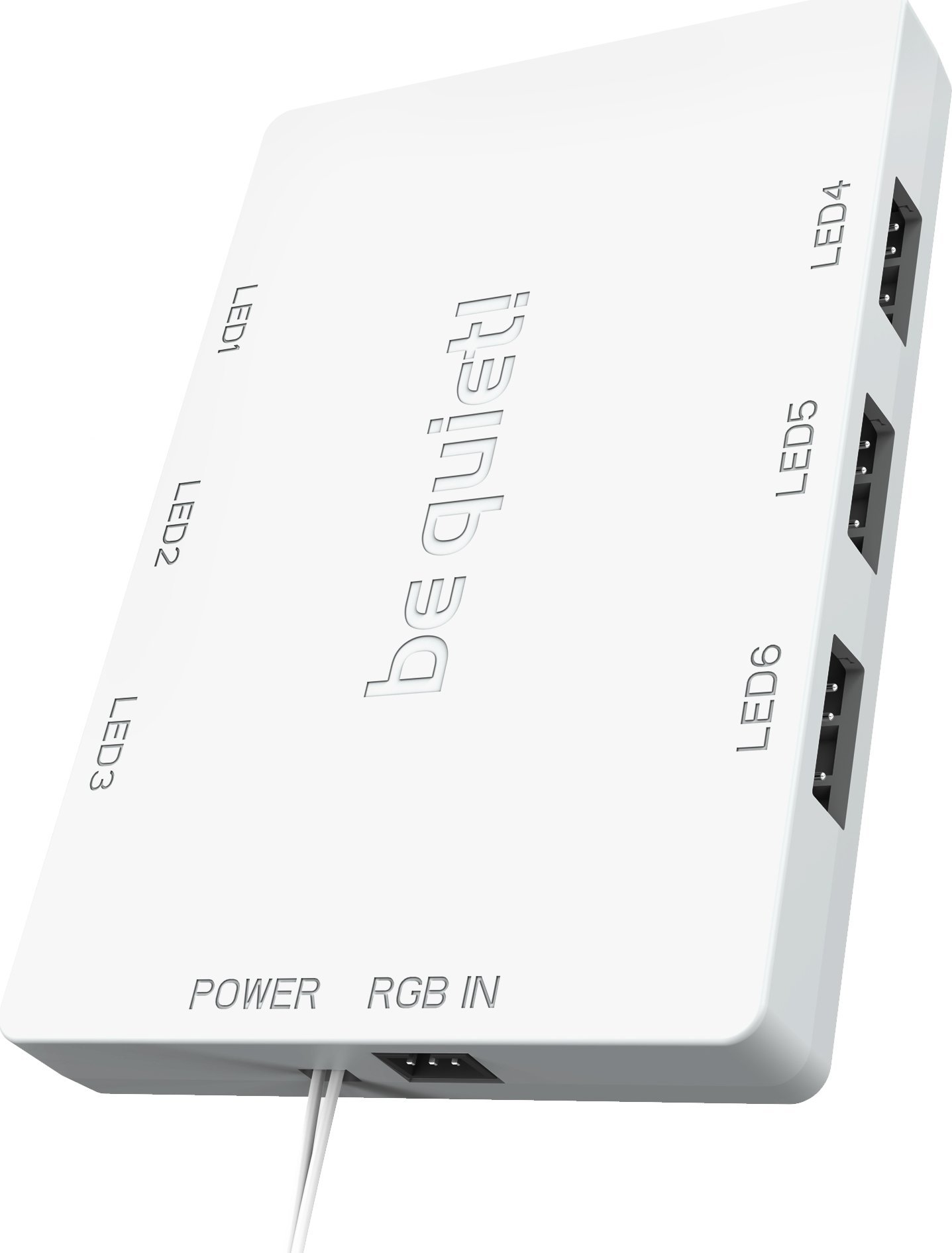 Ventilator PC be quiet Light Wings BL101, 120mm PWM high speed, ARGB, paketë 3 copë, i bardhë