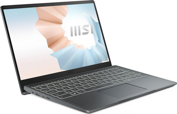 Laptop MSI Modern B11MOU-1005PL, 14", Full HD, Intel Core i5-1155G7, 8 GB RAM, 512 GB SSD, i zi