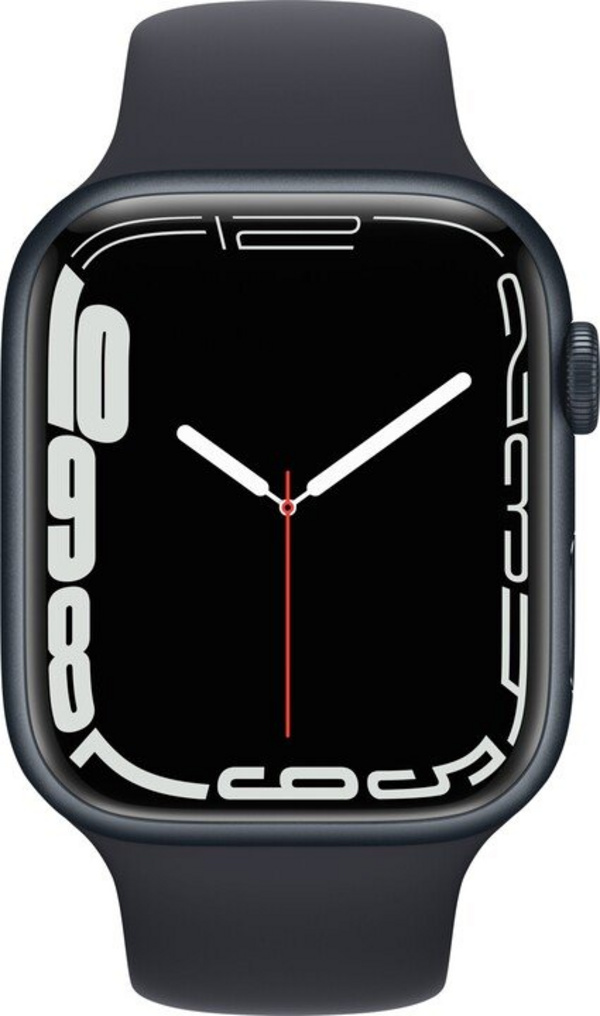 [OUTLET] Orë e mençur Apple Watch Series 7 GPS, 45mm, e zezë