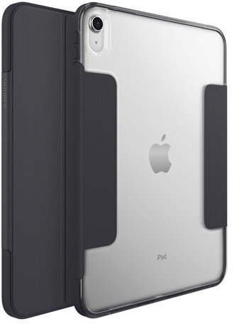 Mbulesë tablet OtterBox Symmetry 360 Elite për iPad 10.9", me këllëf qëndrese, e zezë transparente