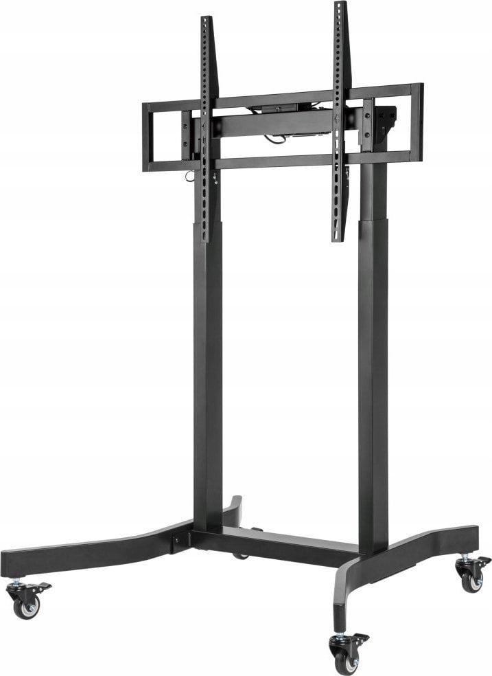 Мобилен штендер за ТВ Techly, 55"-100", електрично прилагодување, 120 kg, црн