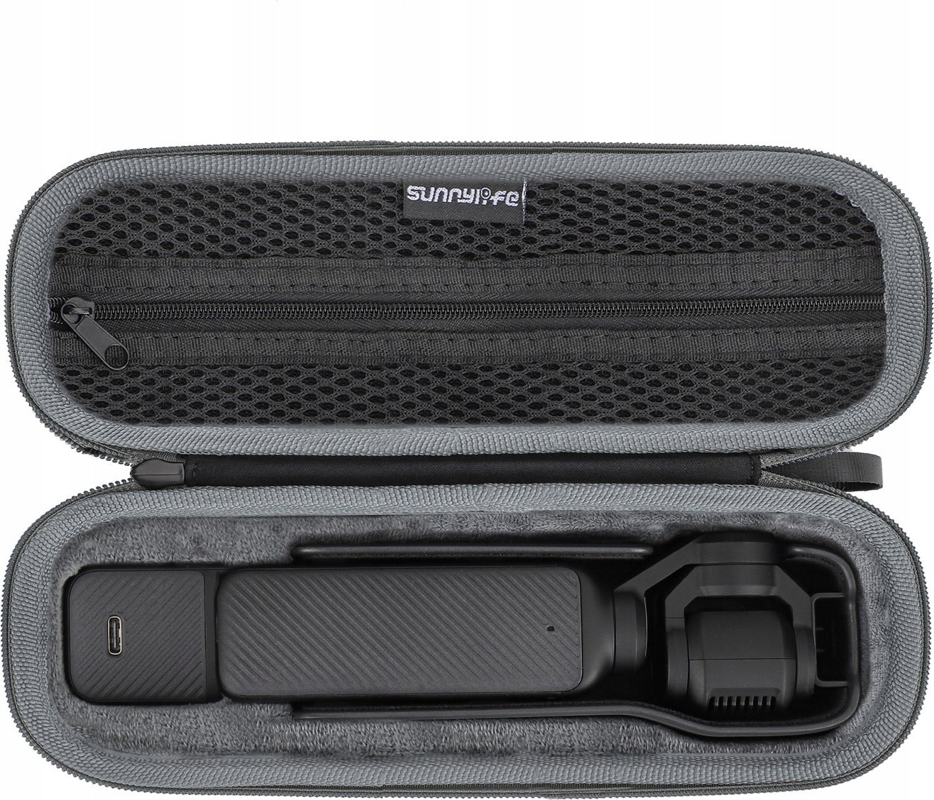 Kuti mbrojtëse SunnyLife për DJI Osmo Pocket 3, çantë udhëtimi, e zezë