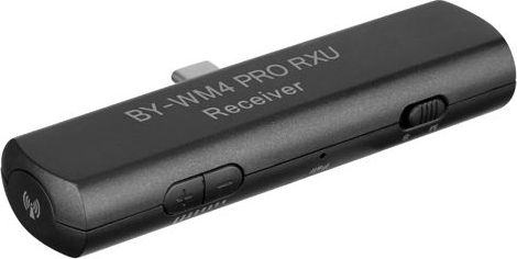 Mikrofon pa tela Boya BY-WM4 PRO RXU, sistem 2.4GHz, USB-C, i zi