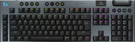 Tastierë gaming Logitech G915 X LIGHTSPEED, wireless, profil i ulët, RGB, e zezë