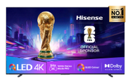Телевизор Hisense 100E7Q PRO, 100", QLED Смарт ТВ, црн