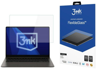 Xham hibrid mbrojtës 3mk FlexibleGlass për Samsung Galaxy Book3 Pro 14", 0.3mm, rezistent ndaj gërvishtjeve, transparent