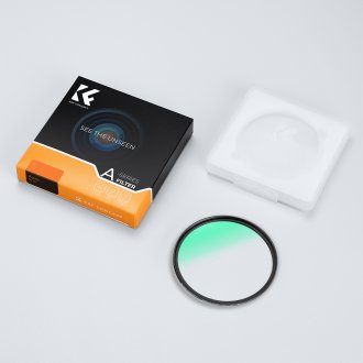Filter fotografik K&amp;F Concept Series A MC UV, 52mm, transparencë e pastër
