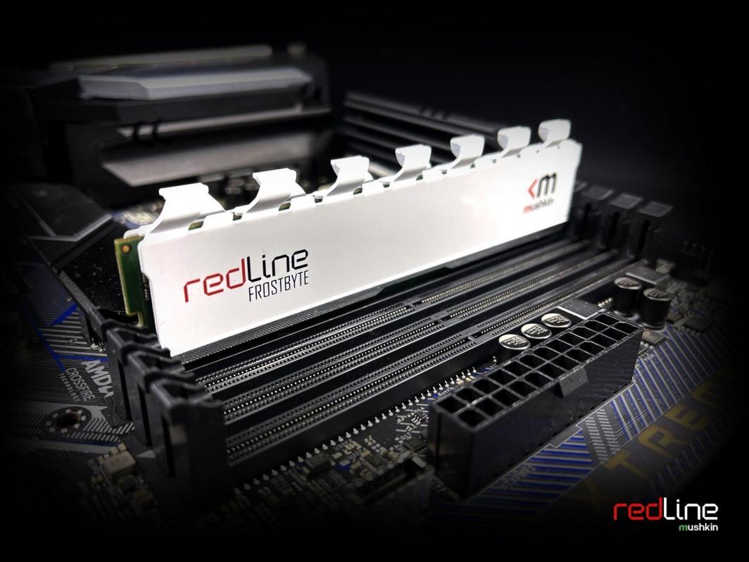 Memorie Mushkin Redline White, DDR4, 32 GB, 3200 MHz, CL16, MRD4U320GJJM16GX2