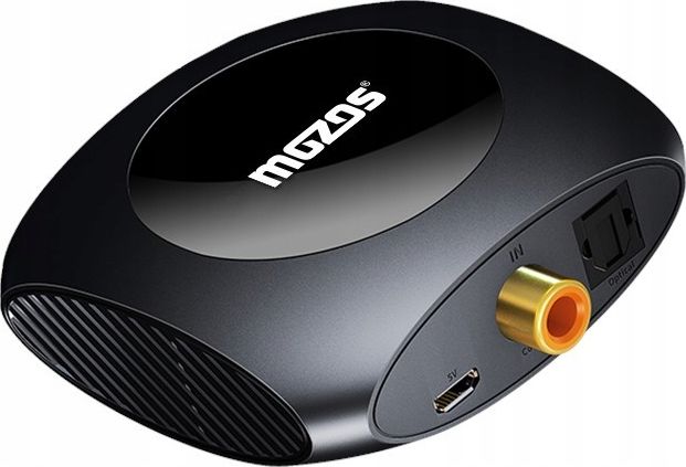 Konvertues audio Mozos DAC-N3, digjital në analog, 192 kHz, i zi