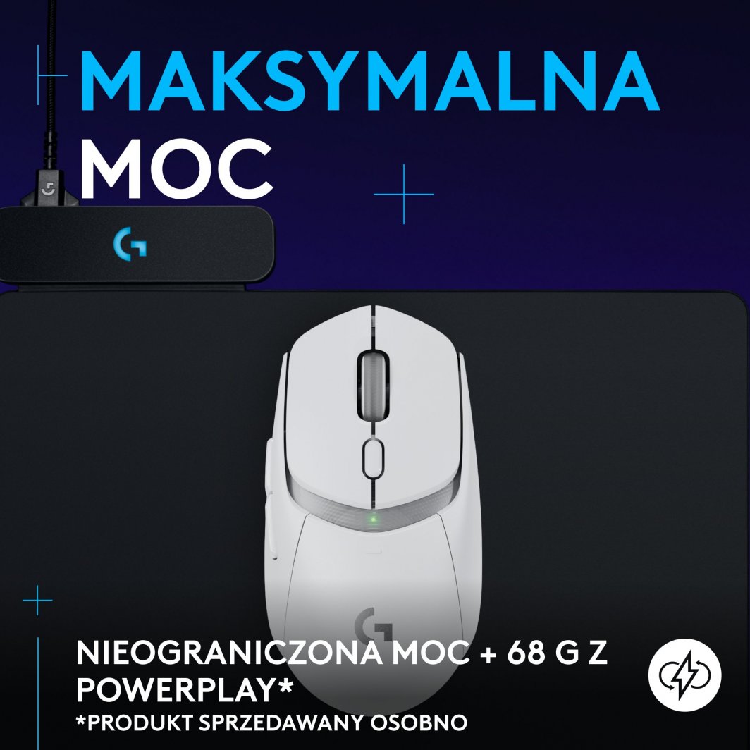 Maus Logitech G309 Lightspeed HERO 25K, i zi