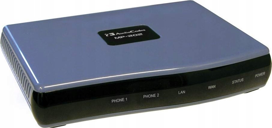 Adapter VoIP Audiocodes MediaPack 202, 2 porta telefonike, LAN WAN, gri