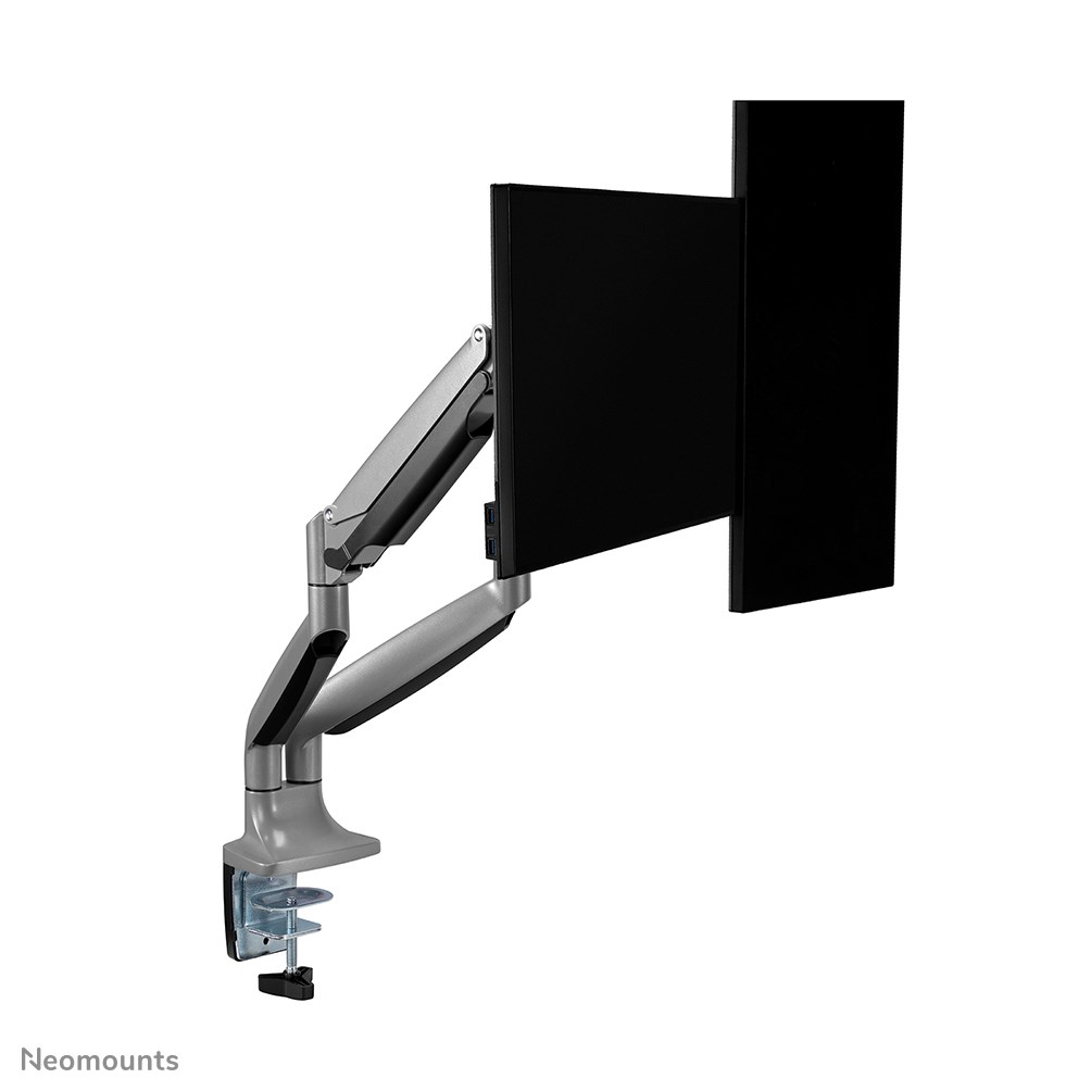 Mbajtëse monitori Neomounts NM-D750DSILVER, 10"-32", e argjendtë