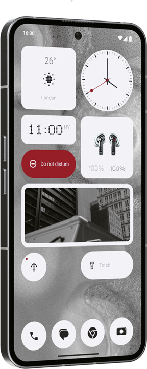 Celular Nothing (2), 12GB/256GB, i bardhë