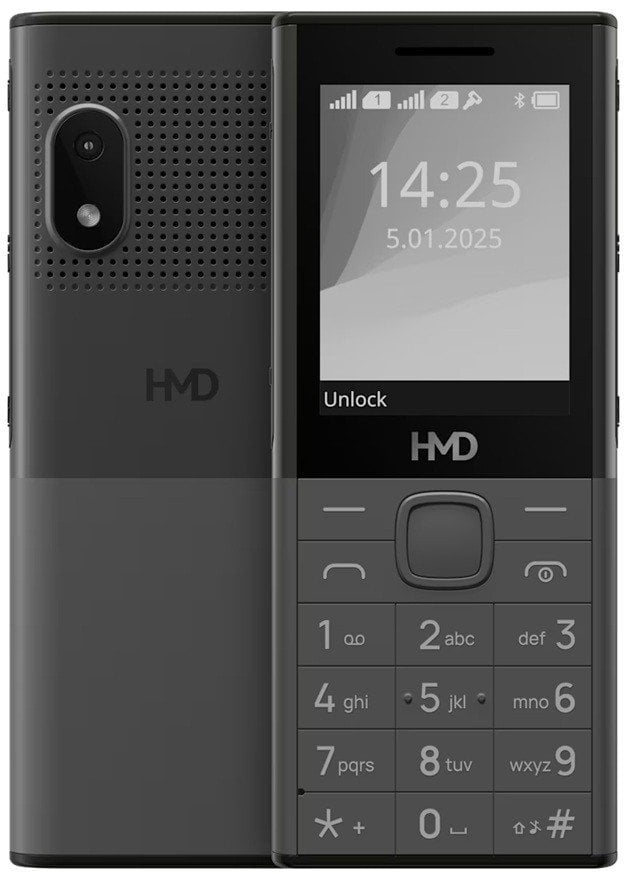 Telefoni HMD 150 Music TA-1703 DS, 2.40", Dual SIM, gri