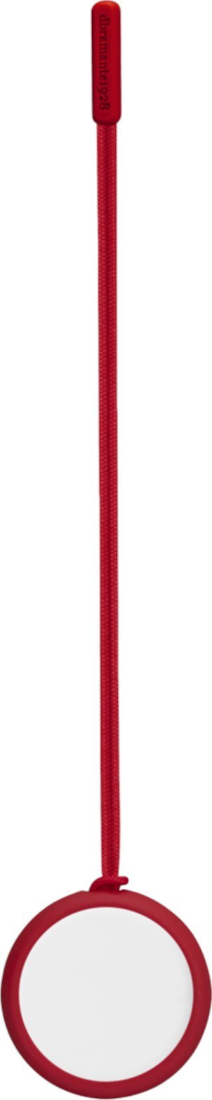 Mbajtëse AirTag Dbramante1928 Greenland, rrip snap in, plastikë e ricikluar, e kuqe Candy Apple Red