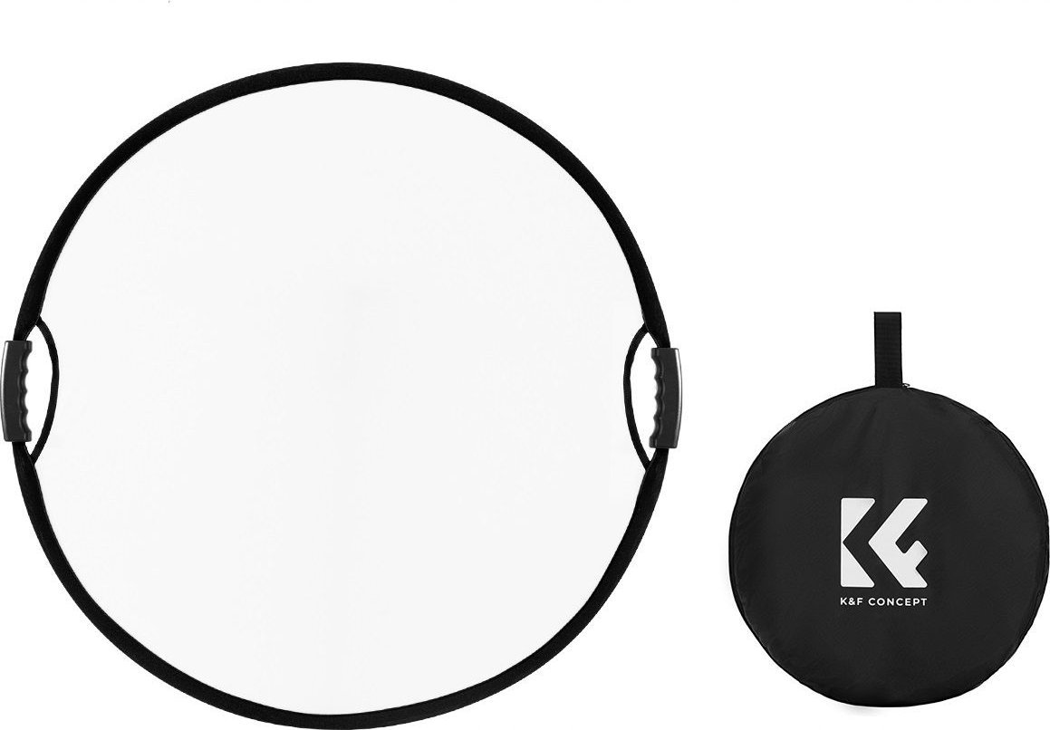 Reflektor fotografik K&F Concept 5 në 1, 32" 80 cm, i palosshëm, shumëngjyrësh