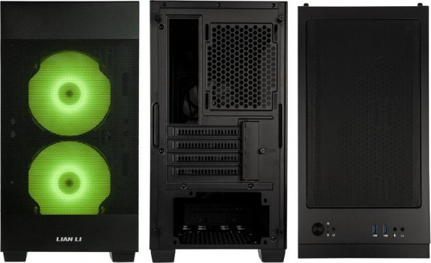 Karkasë PC Lian Li LANCOOL 205M Mesh, Micro ATX, me xham të kalitur, e zezë