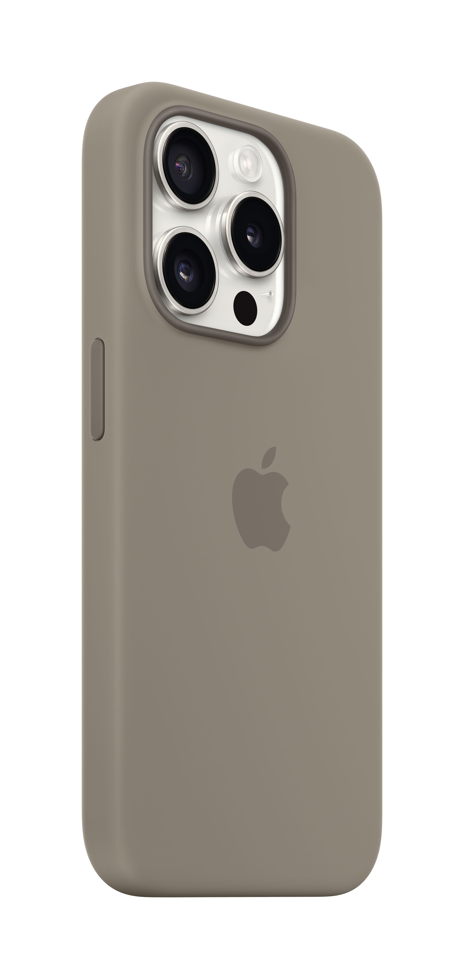 Apple iPhone 15 Pro Silicone Case me MagSafe, Clay
