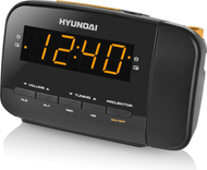 Radio orë Hyundai RAC481PLLBO, projeksion ore, alarm i dyfishtë, e zezë