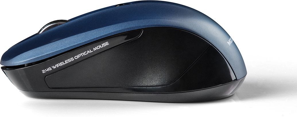 Maus Modecom M-MC-0WM9.1-140, wireless, USB, i zi dhe i kaltërt