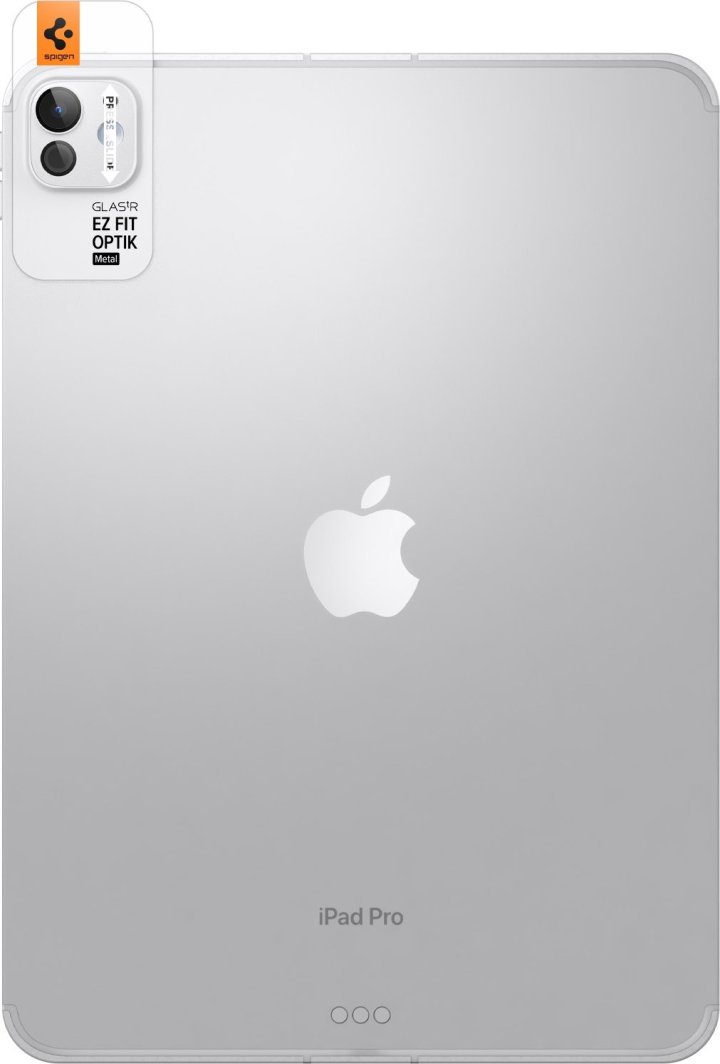 Mbrojtësja e lentes së kamerës Spigen Glas.tR EZ Fit Optik Metal për iPad Pro 11" / 13" 2024, e argjendtë
