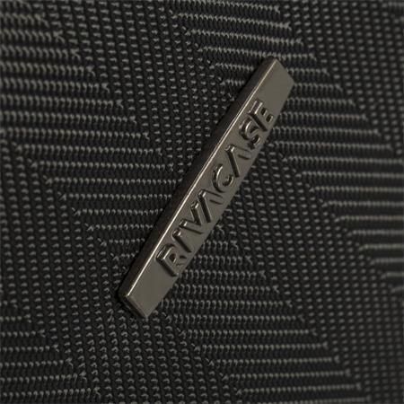 Çantë për laptop Rivacase 8135, për 39,6 cm (15,6”) me xhepa dhe material poliester / PU, e zezë