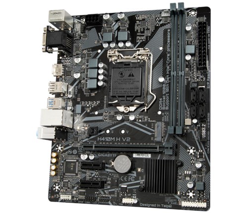 Pllakë amë Gigabyte H410M H V2 Intel H410 LGA 1200 micro ATX