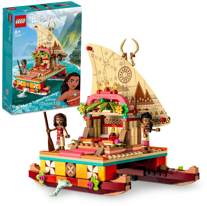 Set LEGO® Disney princess 43210 Viana and her discovery ship, 321 pjesë