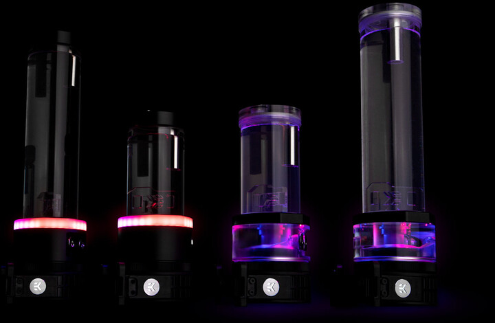 Aksesor për ftohës me ujë EK Water Blocks EK-Quantum Kinetic TBE 200, D5, PWM, D-RGB - Acetal