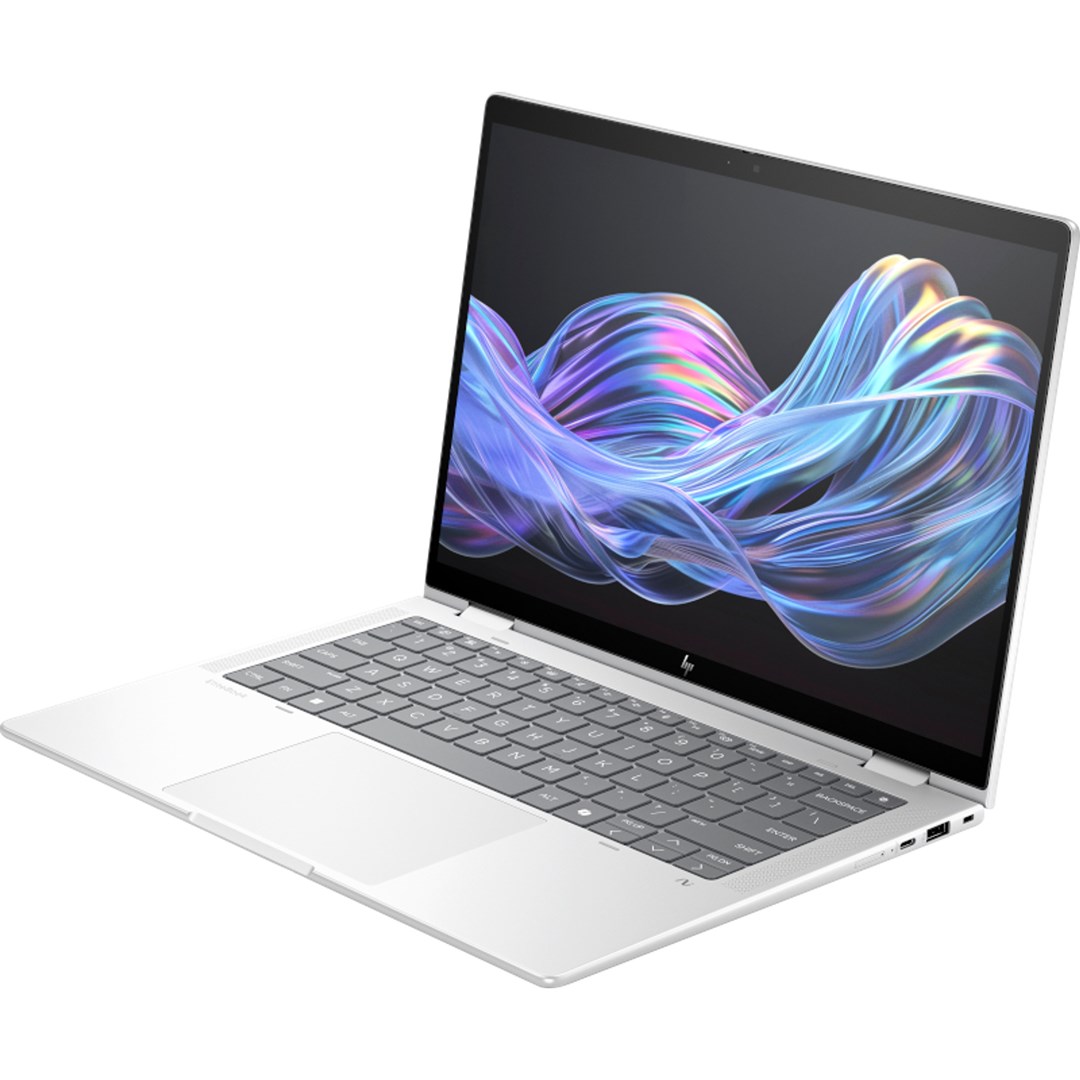 Laptop 2‑во‑1 HP EliteBook X G1i Flip, 14\" WUXGA Touch, Intel Core Ultra 5, 32GB RAM, сребрен