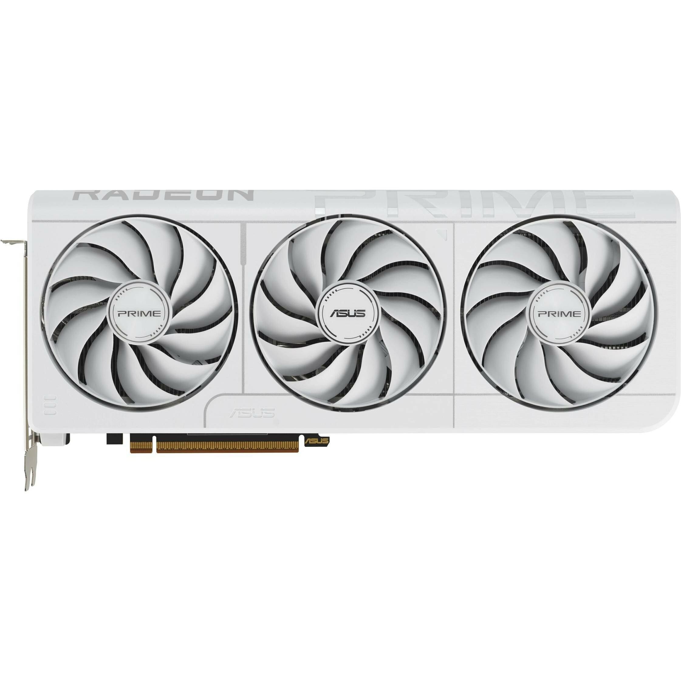 Kartë grafike ASUS Prime RX9070XT O16G WHITE, AMD Radeon RX 9070 XT, 16GB GDDR6, e bardhë