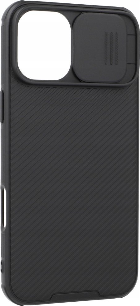 Mbulesë Nillkin CamShield Pro për iPhone 16 Plus, mbrojtje kamerë, e zezë