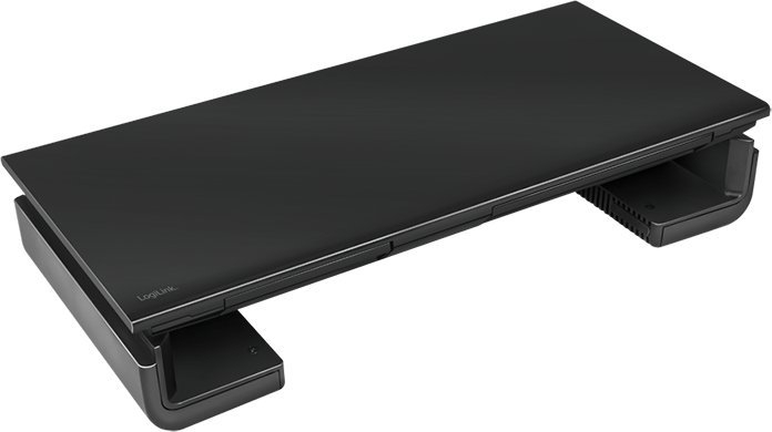 Stendë multimediale LogiLink BP0140, universale, 25 kg, me sirtar, e zezë
