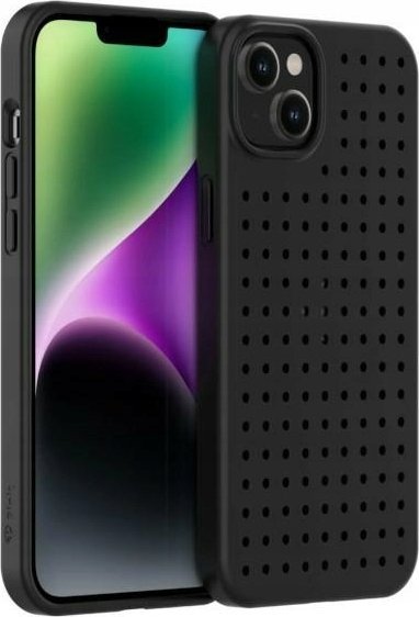 Set këllëf Pinifit Pinit Dynamic Case + Tattoo Pin, për iPhone 13 6.1" dhe iPhone 14 6.1", i zi me dizajn