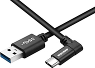 Kabllo USB Avacom DCUS-TPCLR-10K, USB A në USB C, 1.1 m, e zezë