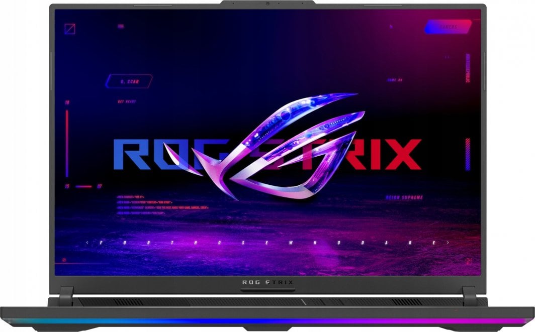 Лаптоп Asus ROG Strix G18 G814JI-N6132W, 18", Intel Core i7-13650HX, 16GB RAM, 1TB SSD, NVIDIA GeForce RTX 4070, темно сива боја