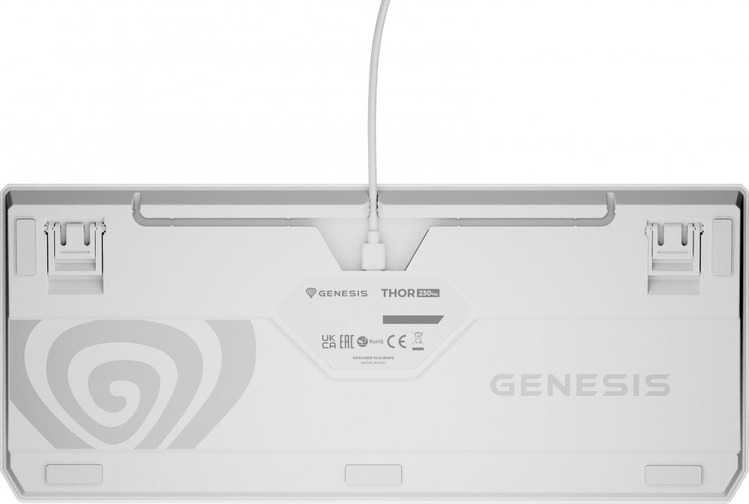 Tastierë Genesis Thor 230 TKL Outemu Brown, e bardhë