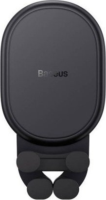 Mbajtëse gravitacionale për veturë Baseus Stable Gravitational Car Mount Pro, karikim wireless 15W, montim në grila ajri, e zezë