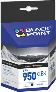 Kasetë boje Black Point BPH950XLBK, 75 ml, zëvendësim për HP CN045AE, e zezë
