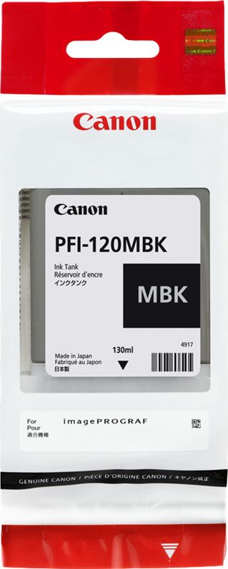 Ngjyrë për printer Canon PFI-120MBK, e zezë