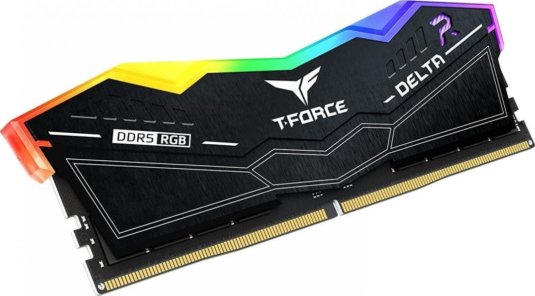 Memorie TeamGroup T-Force Delta RGB, DDR5, 32 GB, 5600 MHz, CL36, FF3D532G5600HC36BDC01