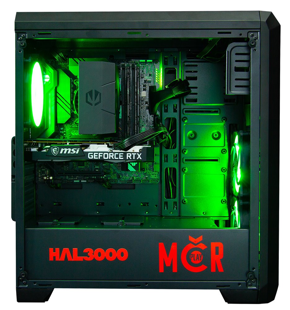 Kompjuter HAL3000 MČR Finale 2 Pro, Midi, Intel Core i5-11400F, 16GB RAM, 1TB SSD, RTX 3060, i zi