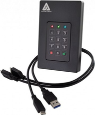 SSD i jashtëm Apricorn Aegis Fortress, 1TB, USB 3.0, i zi