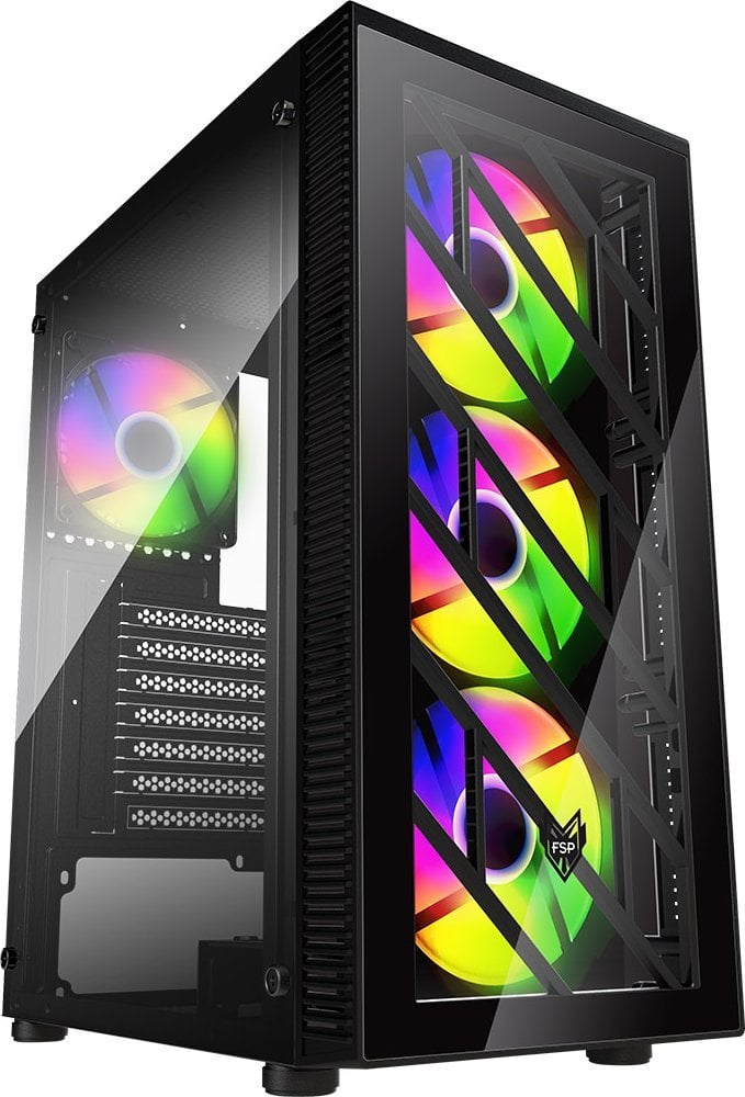 Kasë FSP/Fortron CMT192 RGB, Midi Tower