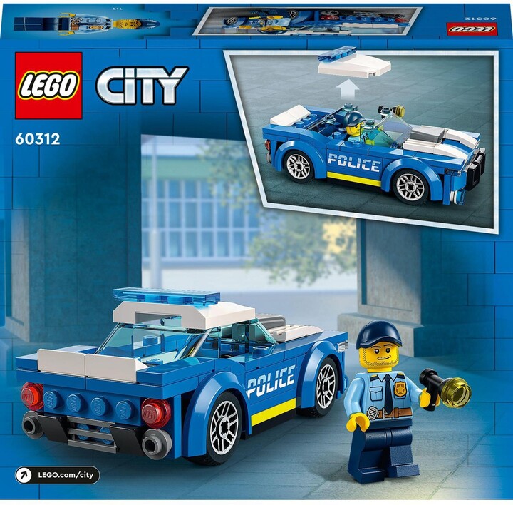 Lodër LEGO City 60312 Police car, 94 pjesë