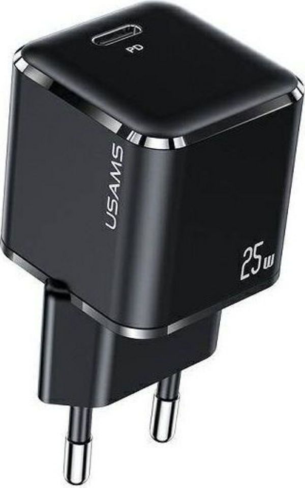 Karikues muri Usams T42 CC140TC01, 1x USB C, 25W, i bardhë