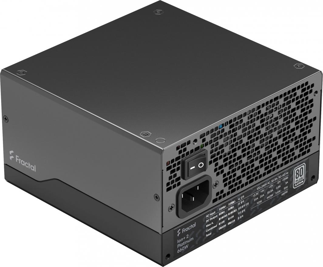 Burim energjie Fractal Design Ion+ 2 Platinum FD-P-IA2P-660-EU ATX, 660W