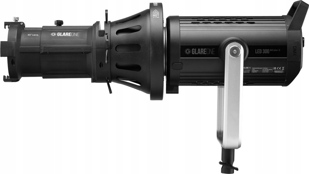 Akesor ndriçimi GlareOne Spotlight PRO 40°, Projection Snoot, për LED dhe blice studioje
