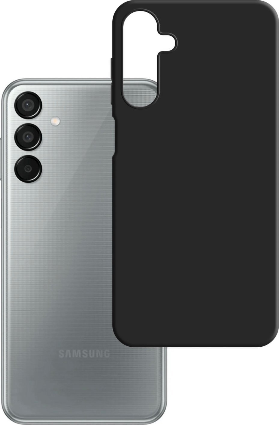 Mbulesë telefoni 3mk Matt Case për Samsung Galaxy M15 5G, TPU, e zezë