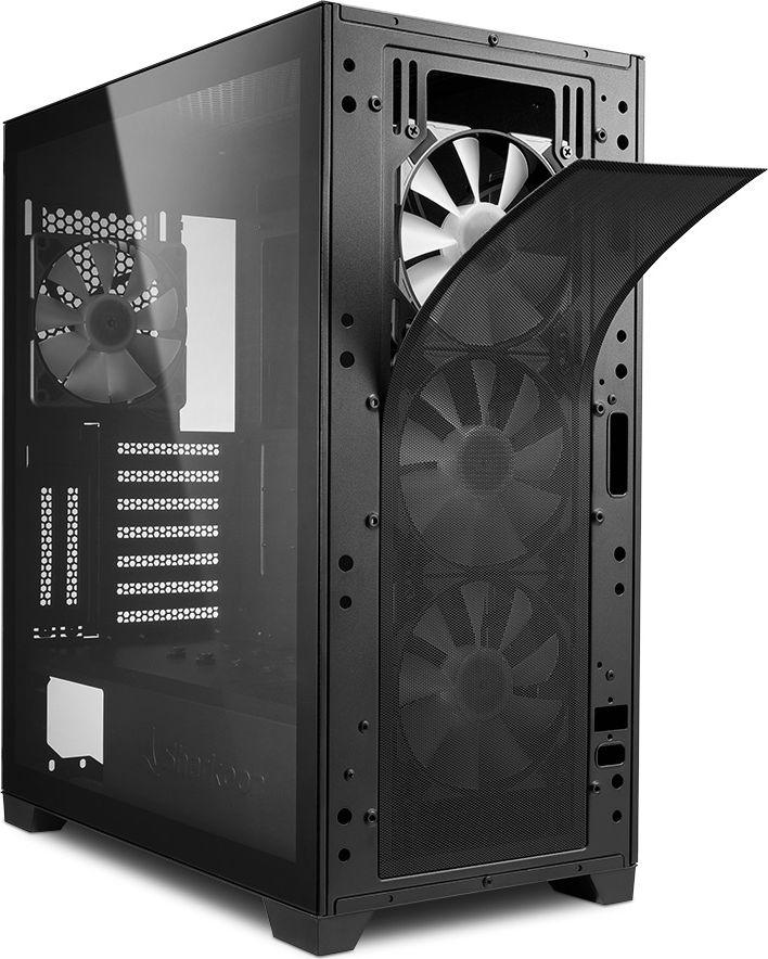 Kasë Sharkoon TG7M RGB, Midi Tower